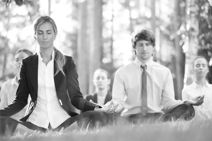 Yoga im Park