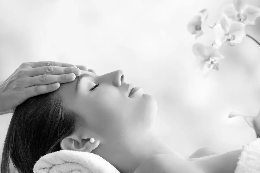 Gesichtsmassage